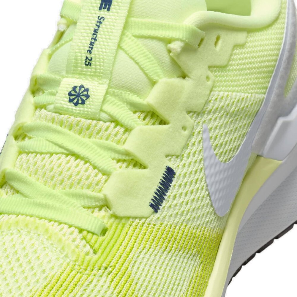 RARE Nike Air Zoom Structure 25 Volt/Grey/Wht Run Gym Sport Cross-Trainer DJ7884 - Picture 15 of 16